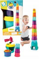 B-Kids Żyrafkowa Wieża XL 80 cm, kubeczki 4702N