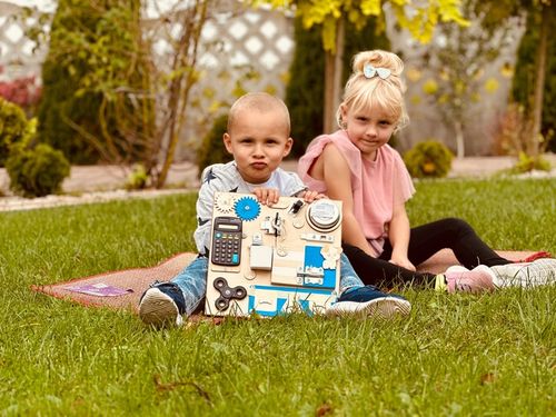 Tablica Manipulacyjna | Montessori | Sensoryczna na Arena.pl