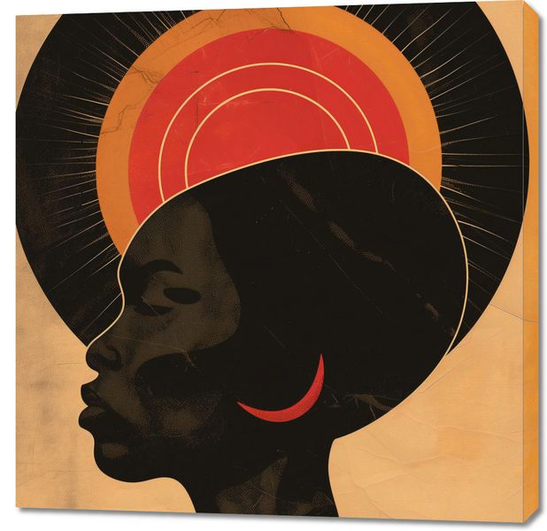 Obraz 90x90cm Gorące Promienie zdjęcie 1