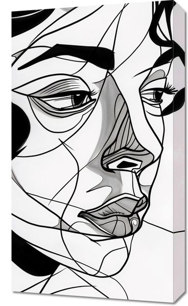 Obraz 40x70cm Portret Kobiecy zdjęcie 1