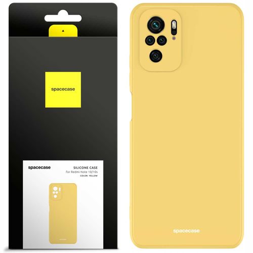 Spacecase Silicone Case Redmi Note 10/10s yellow na Arena.pl