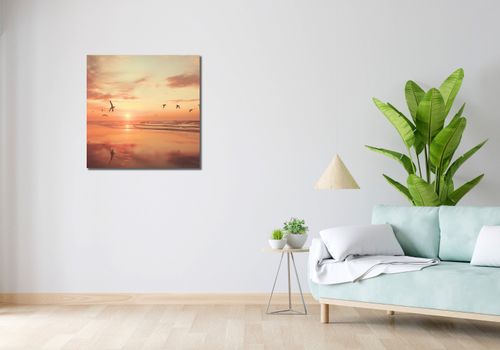 Obraz 70x70cm Spokojna Przystań na Arena.pl