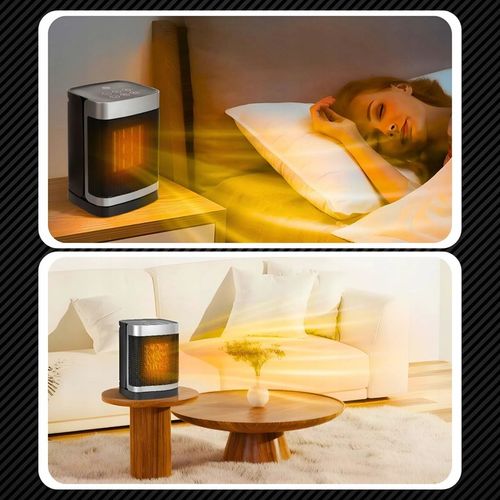 TERMOWENTYLATOR GRZEJNIK ELEKTRYCZNY FARELKA 1500W TIMER OSCYLACJA + na Arena.pl