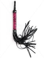 purple small leopard flogger