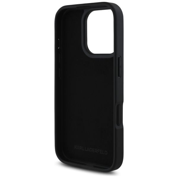 Etui Karl Lagerfeld do iPhone 16 Pro, Czarny zdjęcie 7