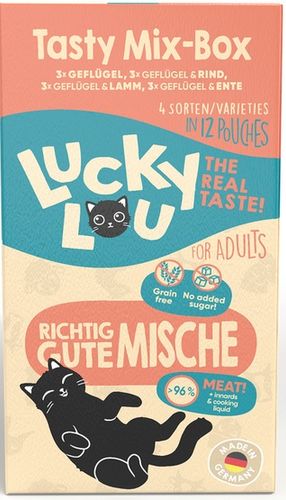 Lucky Lou Lifestage Adult Tasty Mix-Box Saszetki 12X125G na Arena.pl