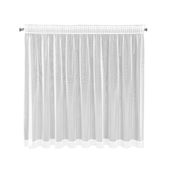 Firana gotowa na taśmie NEL 350x145 Eurofirany biała