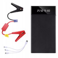 MOCNY POWERBANK DO ROZRUCHU SAMOCHODU 4000A BOOSTER JUMP STARTER 10000mAh