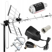 ANTENA KIERUNKOWA TV NAZIEMNEJ DVB-T2 MUX COMBO TV 4K LTE 200km