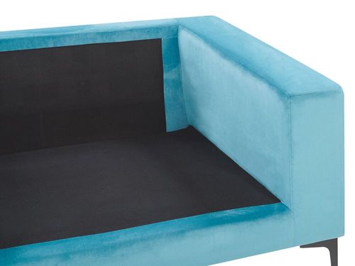 Sofa Welurowa Niebieska Vadstena na Arena.pl