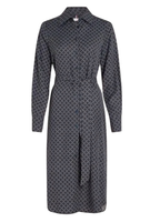 Hilfiger Monotype Sukienka koszulowa midi z paskiem 36