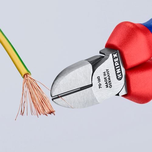 szczypce tnące boczne 160mm, powlekane - kn 70 02 160 na Arena.pl