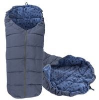 Śpiworek do wózka 4w1 STAR SOLID-BLUE