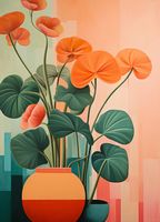 Plakat 39,5x55cm Kwiatowa Harmonia