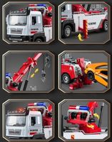 AUTO LAWETA POMOC DROGOWA SAMOCHÓD DŹWIG ŚWIATŁA DŹWIĘK METALOWA KABINA