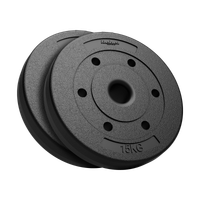 Obciążenie bitumiczne olimpijskie zestaw 2x15kg otwór 51mm do sztang Rebel