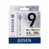 GOSEN GUIDUS 9X JAPOŃSKA PLECIONKA WĘDKARSKA #0.5 300 M MULTICOLOR