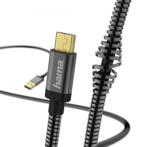 KABEL ŁADUJĄCY/DATA METAL MICRO USB 1,5 na Arena.pl