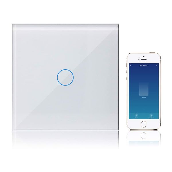 Włącznik Światła Biały Panel 300W Wifi zdjęcie 1