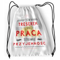 Plecak Dla Tresera Sportowy Szkolny Worek Torba Z Nadrukiem Ze Zdjęciem