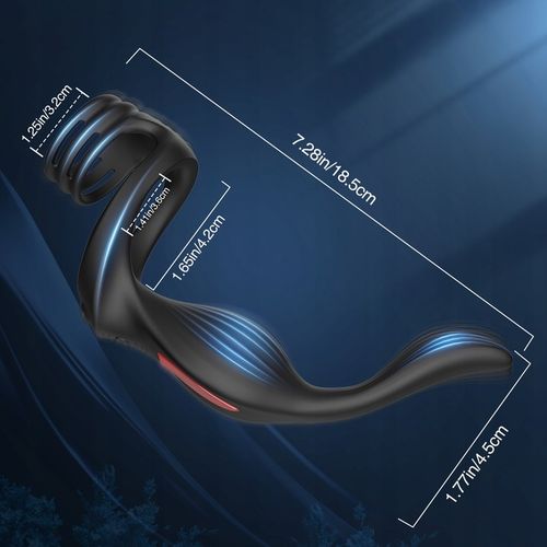 Wibrator prostaty 3w1 pierścień, analny, prostata na Arena.pl