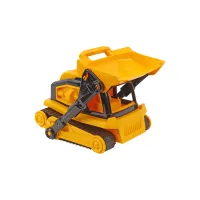 Spychacz Dla Dzieci Zabawka Autko Technok  Zółty 9697