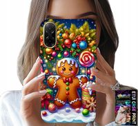 ETUI DO XIAOMI POCO X7 PRO 5G - PIERNIK, CUKIERKOWE WZORY ŚWIĘTA + SZKŁO
