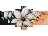 OBRAZ MAGNOLIA SUNSET KWIATY ZACHÓD SŁOŃCA