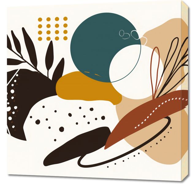 Obraz 70x70cm Kwiatowy Kalejdoskop zdjęcie 1