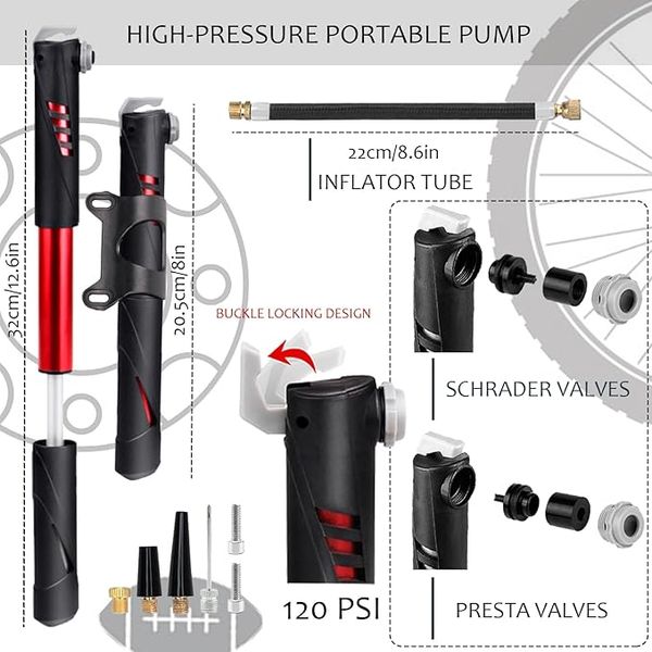 DERERSTE Zestaw narzędzi do naprawy roweru zdjęcie 2