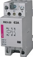 2 x 2 x ETI STYCZNIK MODUŁOWY R 63-40 24V 2P 63A AC 2NO 002463483