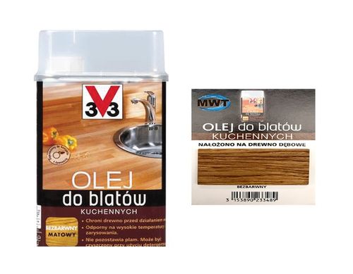 V33 OLEJ DO BLATÓW KUCHENNYCH 0.5L na Arena.pl