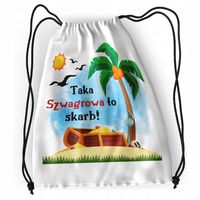 Plecak Dla Szwagrowej Sportowy Szkolny Worek Torba Z Nadrukiem Ze Zdjęciem