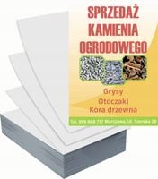 Ulotki A6 reklamowe firmowe 1000 szt SPRZEDAŻ KAMIENIA OGRODOWEGO