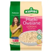 KUPIEC PŁATKI OWSIANE GÓRSKIE 400G