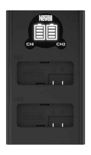 Ładowarka dwukanałowa Newell DL-USB-C do akumulatorów CPSS1B do GoPro 13 na Arena.pl