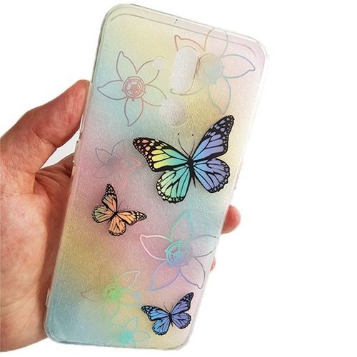 Etui Pattern Sam J415 J4 Plus wzór 4 2018 (butterflies) na Arena.pl