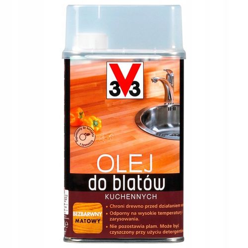V33 OLEJ DO BLATÓW KUCHENNYCH 0.5L na Arena.pl
