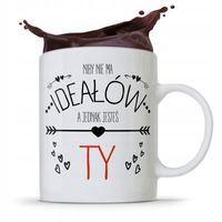 Kubek Prezent Dla Chłopaka Nie Ma Ideałów Z Nadrukiem Ze Zdjęciem