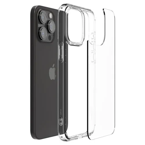 Etui Spigen Crystal Hybrid na iPhone 15 Pro Max - przezroczyste na Arena.pl