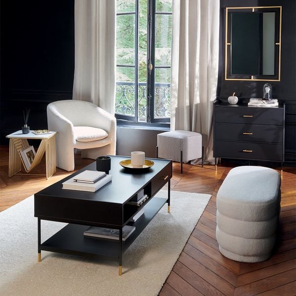 Komoda Tedy czarna zdjęcie 3