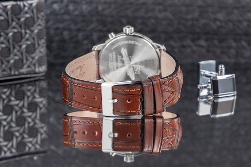 zegarek męski zeppelin mediterranee moonphase 9636-3 + box na Arena.pl