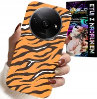 ETUI DO XIAOMI REDMI A3 - PLECKI W TYGRYSIE PASKI POKROWIEC +SZKŁO
