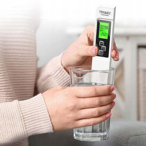 MIERNIK PH TESTER TWARDOŚCI WODY JAKOŚCI TDS EC FUNKCJA ATC TEMPERATURY na Arena.pl