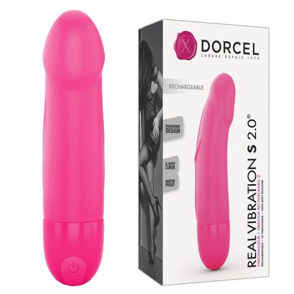 Real Vibration S Magenta 2.0 - Rechargeable zdjęcie 2