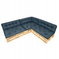 PODUSZKI NA PALETY MATERAC 120X80X40 KOMPLET 7CZ.