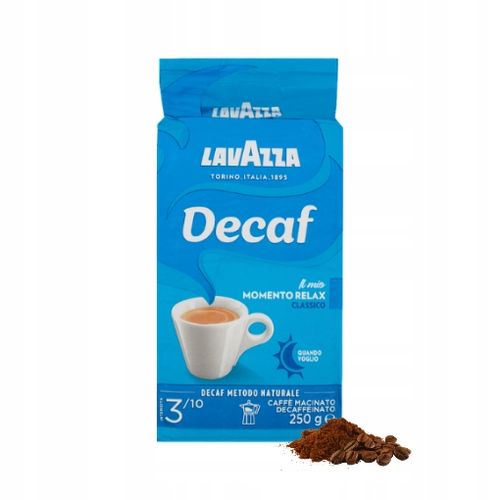 Lavazza Classico Decaf włoska kawa mielona bezkofeinowa 250g na Arena.pl