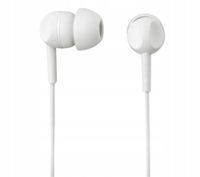 2 x THOMSON słuchawki przewodowe Jack 3,5 mm z mikrofonem EAR3005W białe