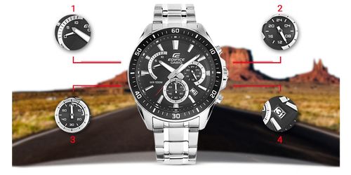Zegarek Męski CASIO EDIFICE EFR-552D-1AVUEF + BOX na Arena.pl