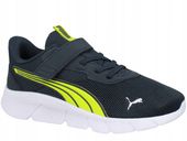PUMA FLEXFOCUS 401519 26 BUTY DZIECIĘCE LEKKIE SZARE NA RZEP GUMKI W-F